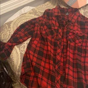 Red and black flannel